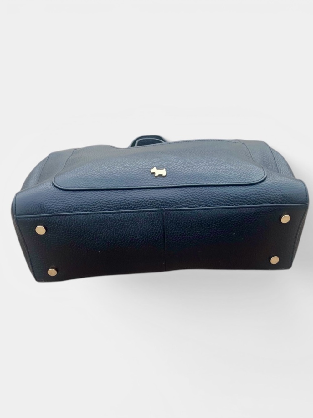 Radley London Black Pebble Leather Tote Bag with Gold Hardware - Modern - Picture 5 of 7